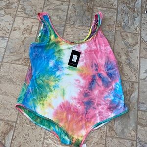 Forever 21 Tie-Dye Bodysuit